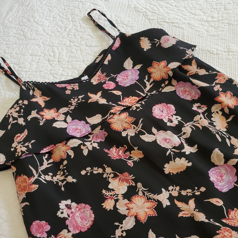 Floral Ruffle Dress - Picture 3 of 4